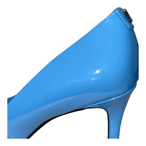 Karl Lagerfeld Women's Royale High Heel Pumps Blue Size 9 1/2 - Picture 6 of 7
